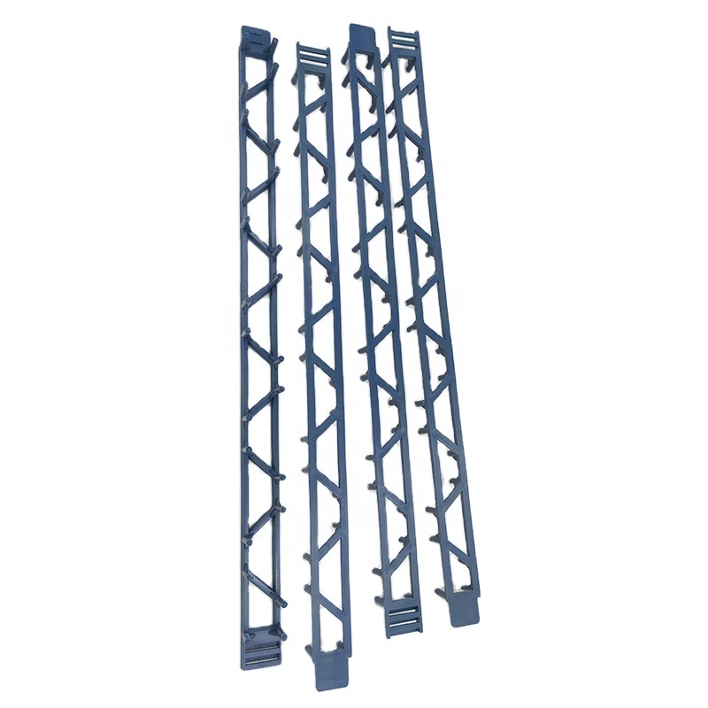 Concrete formwork accessories plastic ladder spacer dual track linear spacer for reinforcement