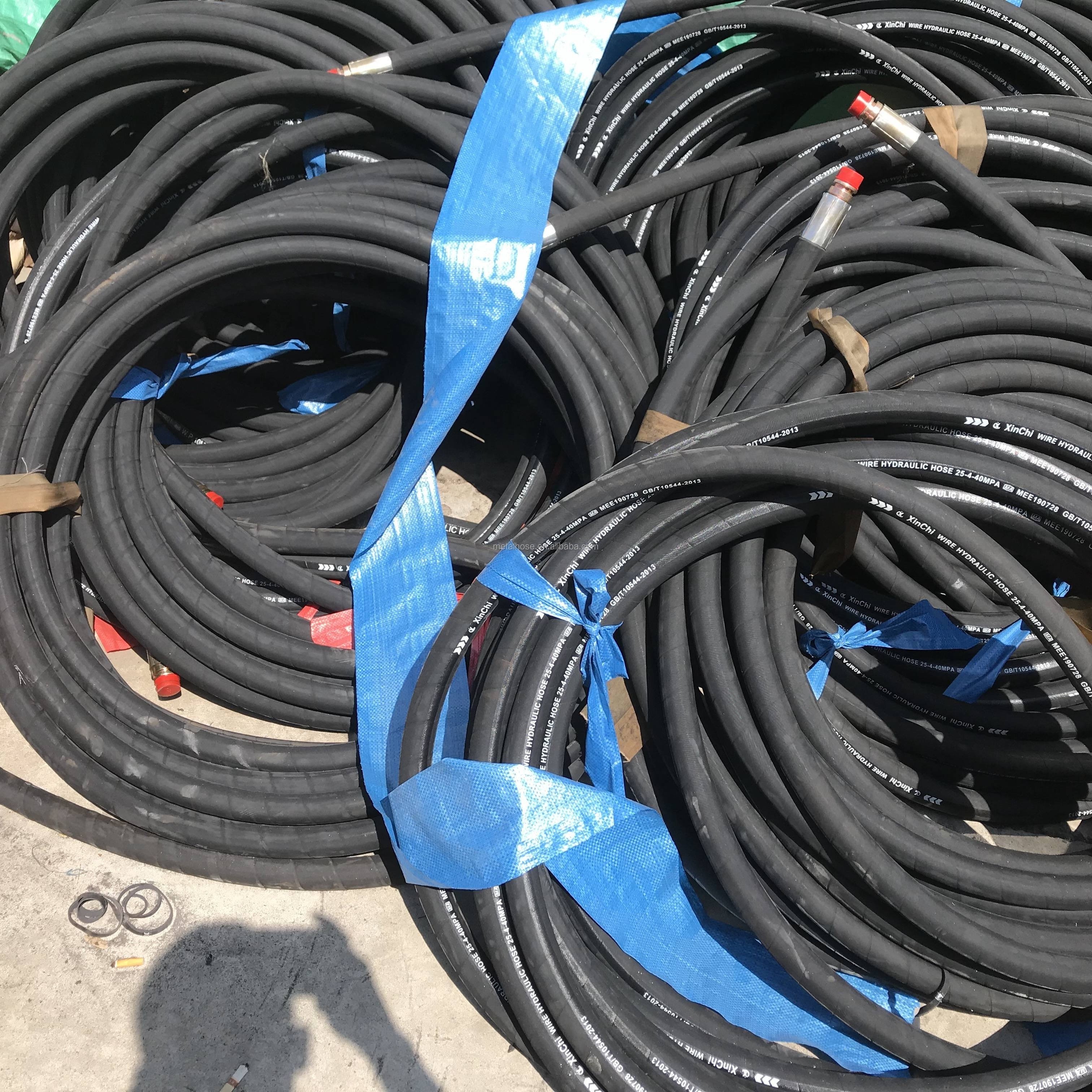 EN standards flex rubber hose metal gas hose gas pipe hose with/without fittings assembly