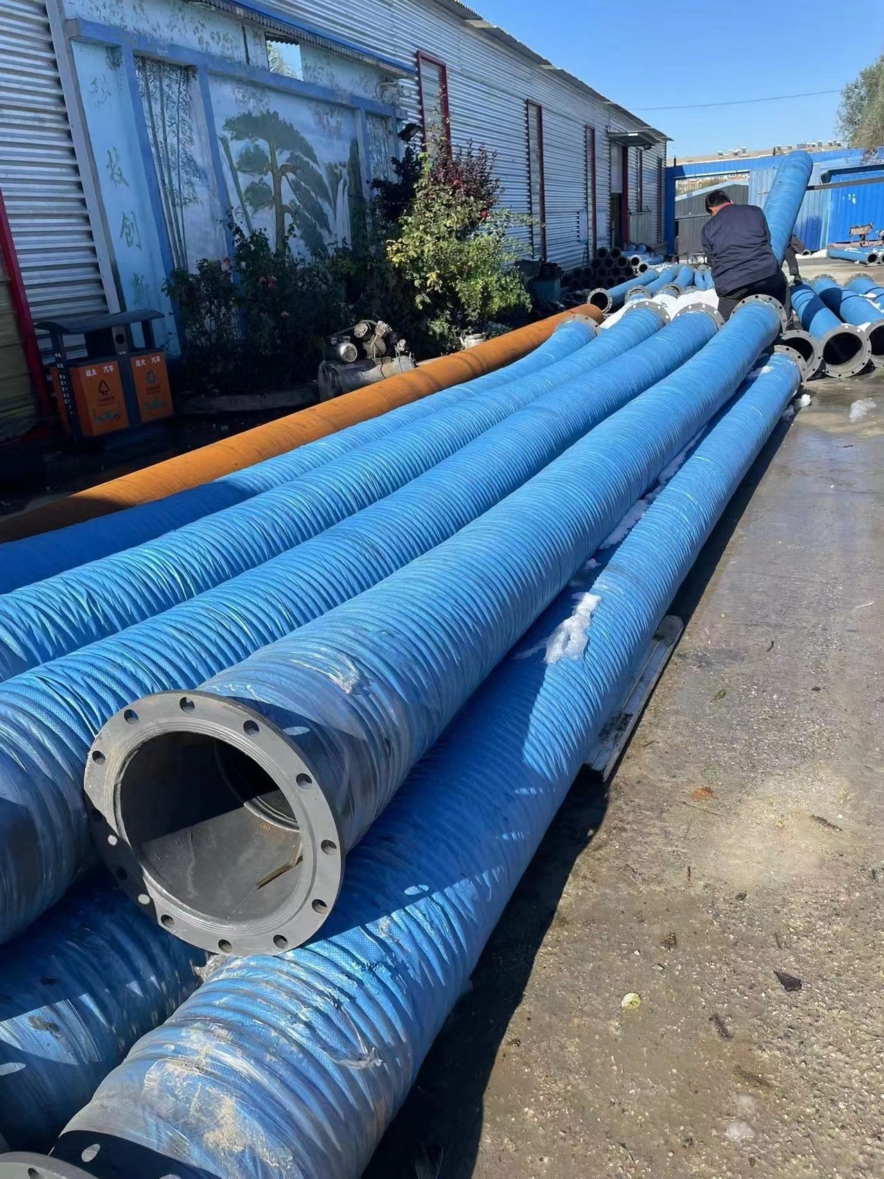 Good Quality Rubber Hose Oil Gas Dredging Rubber Dredge Pipe 24inch Floating Slurry Suction Hose Hoses Cement For Dredging