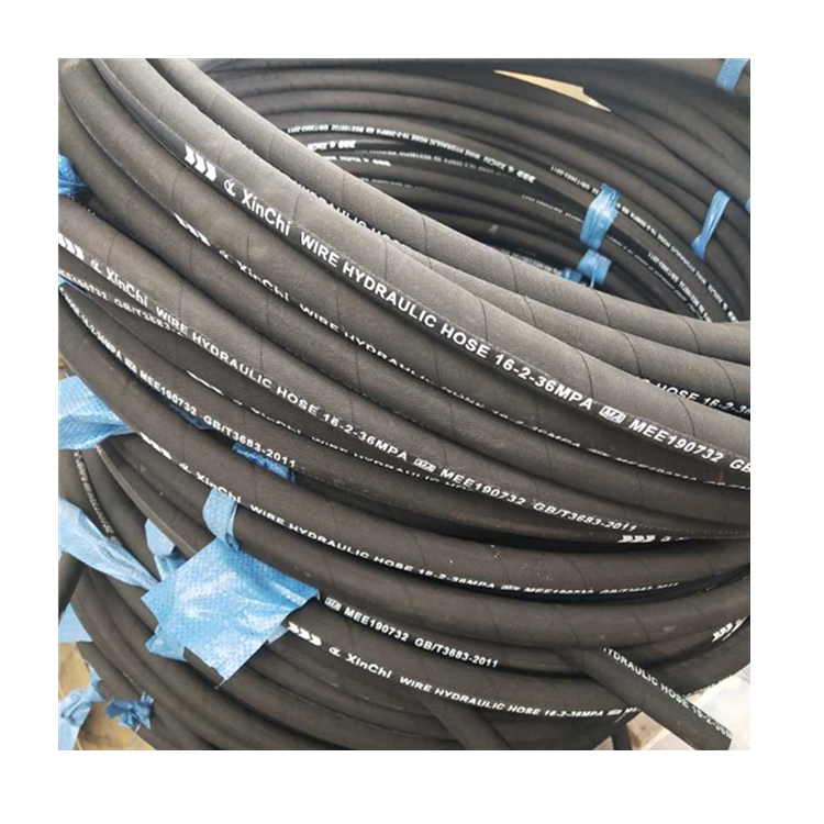 Xinchi Factory High Pressure Flexible Breathing Air Compressor Hose/rubber Air Hose With Fittings