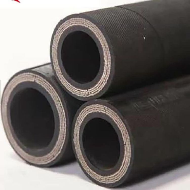 High Pressure Wire Braided Hydraulic Rubber Hose for Air,Oils and Water