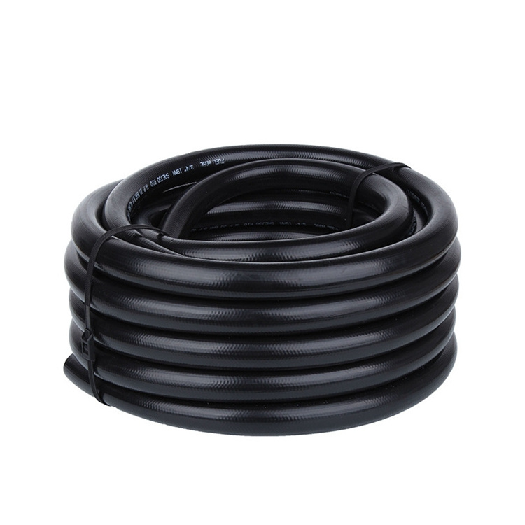 SAE100 R3  Fiber Braided Reinforced Low Pressure Hydraulic Rubber Hose Flexible fuel oil rubber hose