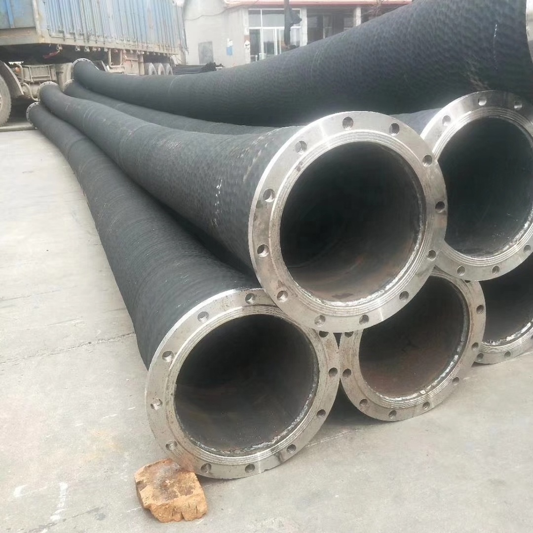 Good Quality Rubber Hose Oil Gas Dredging Rubber Dredge Pipe 24inch Floating Slurry Suction Hose Hoses Cement For Dredging