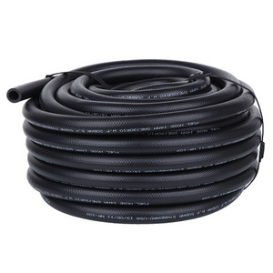 SAE100 R3  Fiber Braided Reinforced Low Pressure Hydraulic Rubber Hose Flexible fuel oil rubber hose