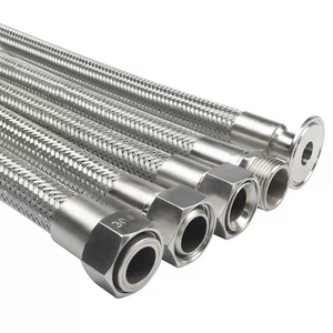 stainless steel bellow hose crimping hydraulic hose hydraulic tubes Flexible vaccum bellows