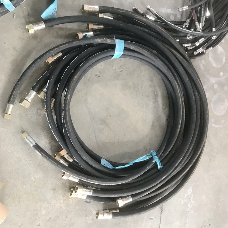 high temperature high pressure steam rubber hose with rubber inner hose/ wire reinforcement /outer rubber cover