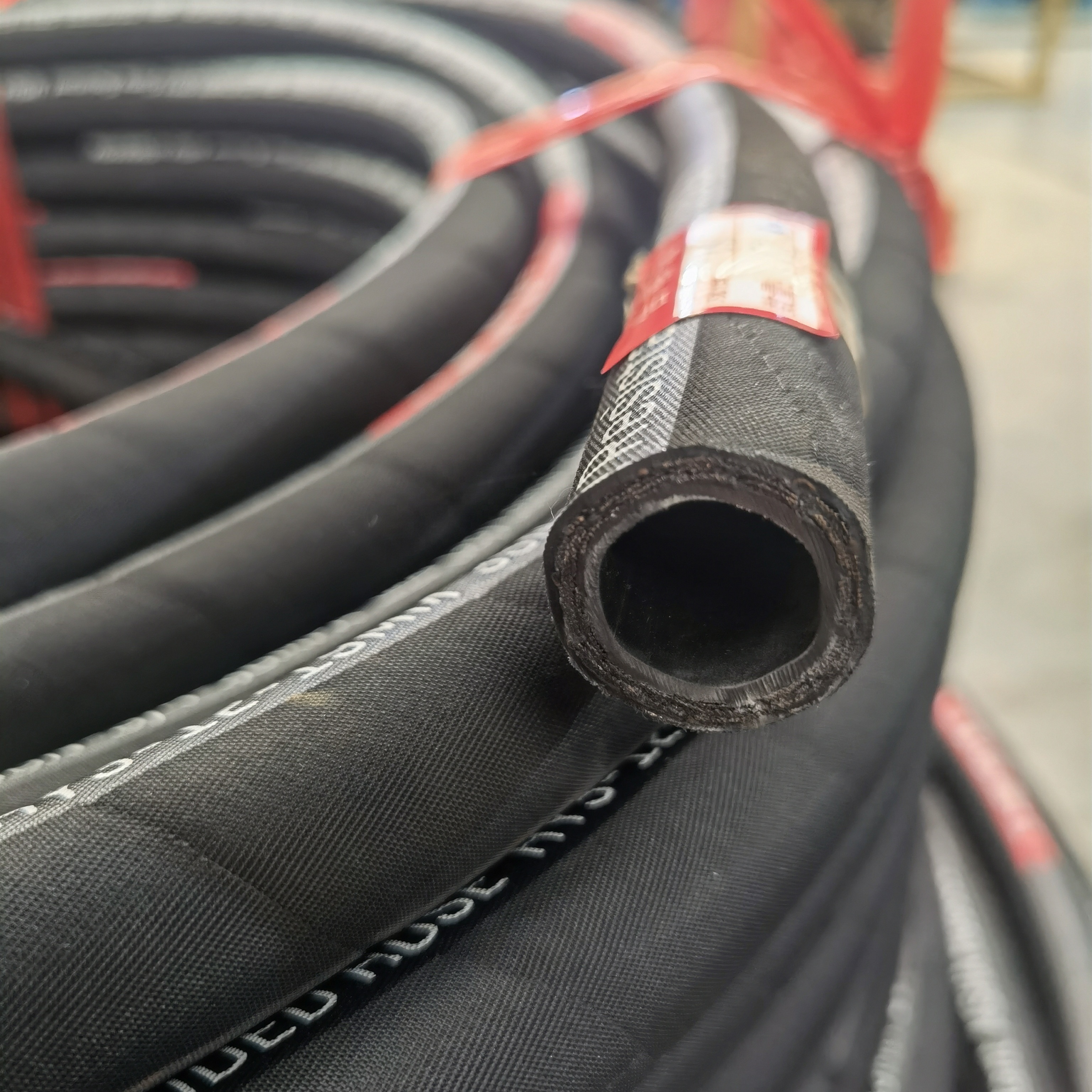 EN standards flex rubber hose metal gas hose gas pipe hose with/without fittings assembly