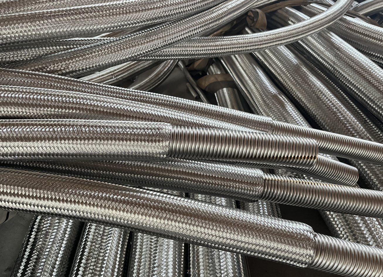 High pressure resistance steel wire braided air hose for compressor flexible metal hose