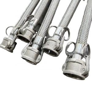 304 Stainless Steel Braided Flexible Elbow Metal Hose