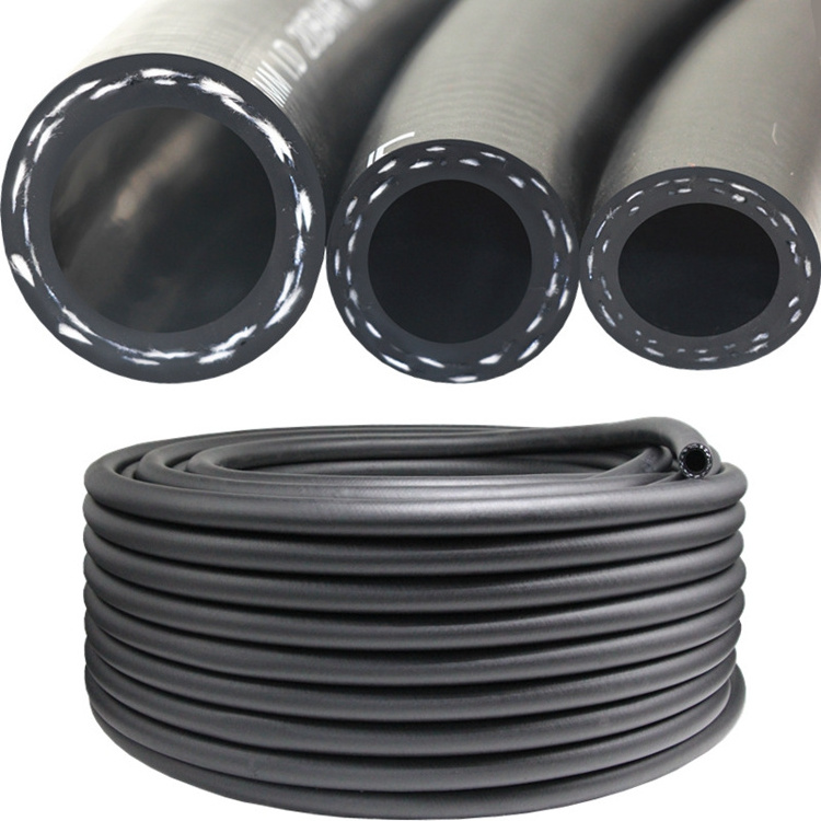 Flexible Smooth NBR Braided 1/2'' 3/8'' 5/16'' Rubber Hose Diesel Gasoline Petrol Air Oil Water Gas Fuel Pump Hose for Fuel