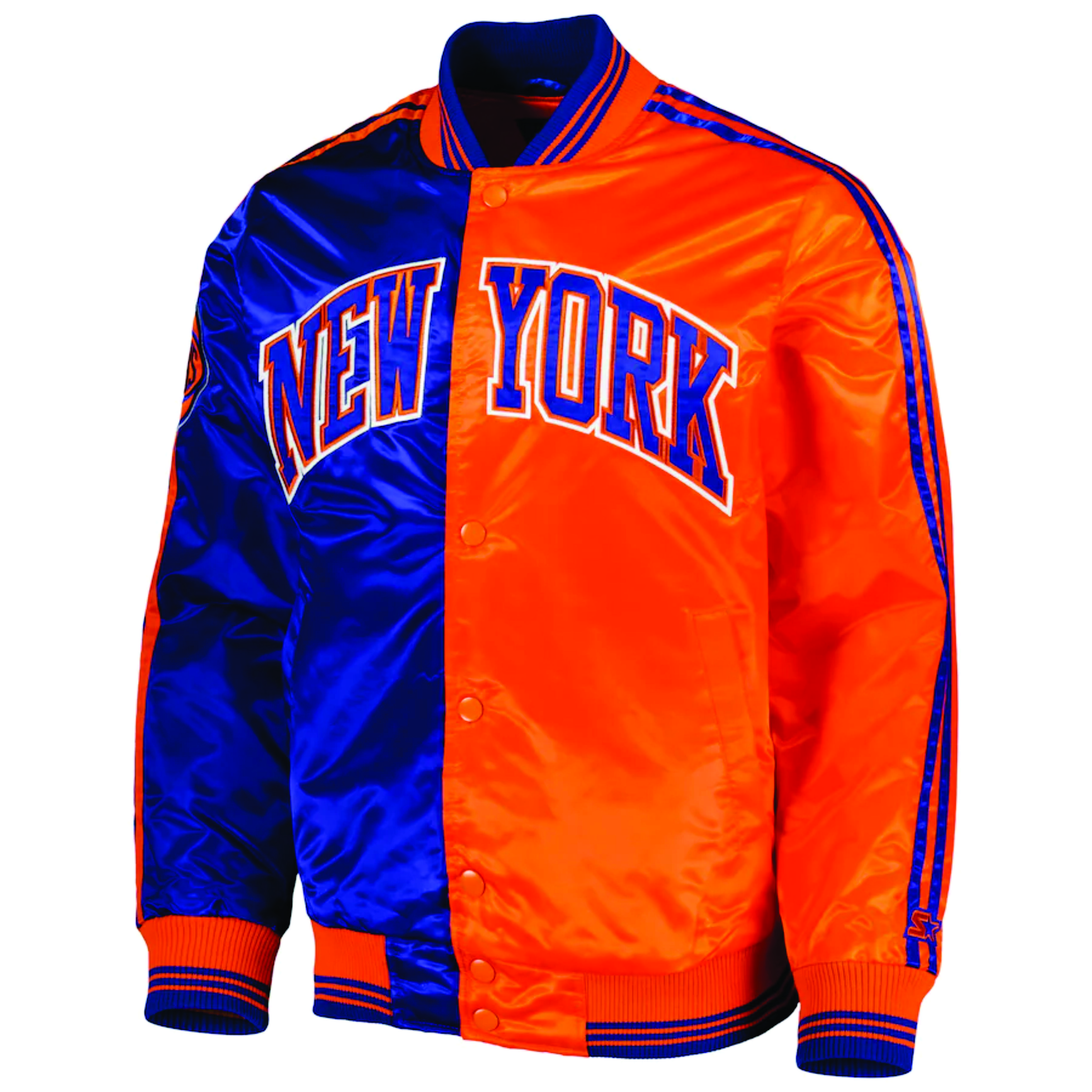 Custom New York Basketball Team Letterman High Quality Fashion Men Winter Bomber winter jacket Bomber Jacket