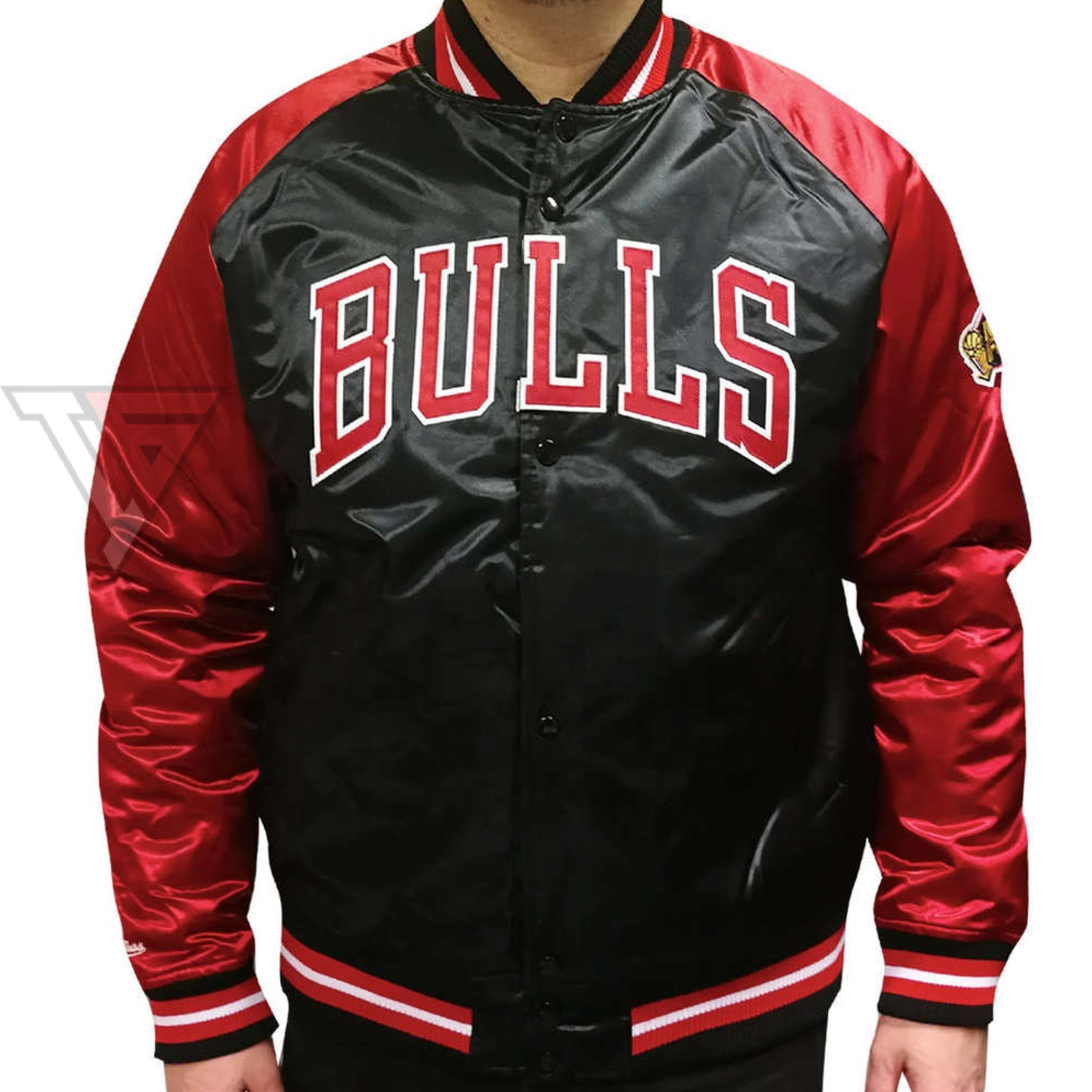 Customized Design Team Name & Number Starter jacket / bomber Batch Embroidered Satin Jackets baseball