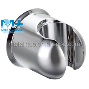 OEM/ODM Ningbo Manufacture Cheap In Stock Bathroom ABS Plastic Chrome Wall Bracket Shower Head Holder