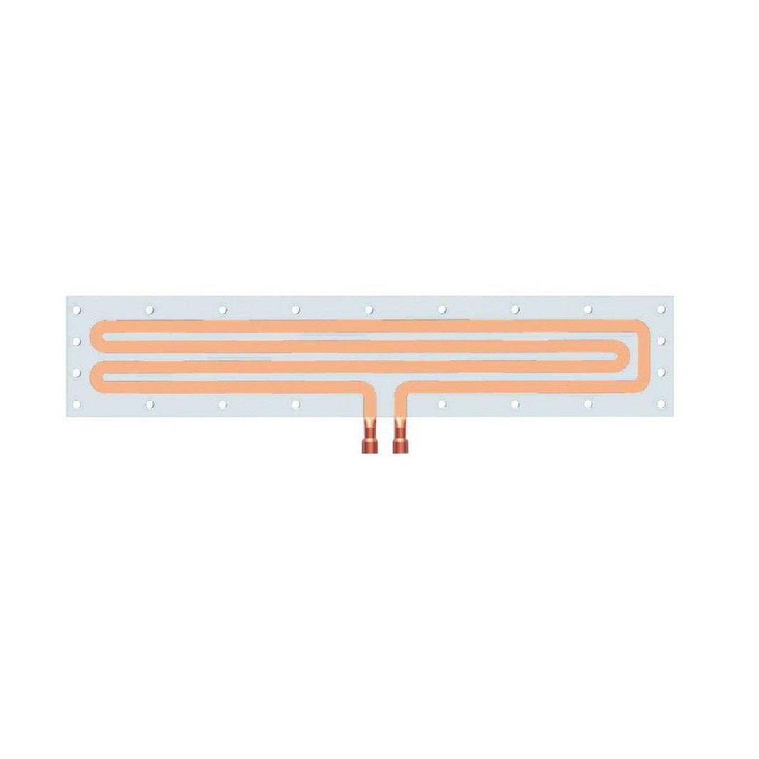 Copper Pipe Water 800mm copper  battery Cooling Liquid Cold Plate Heat Sink with Aluminum Material