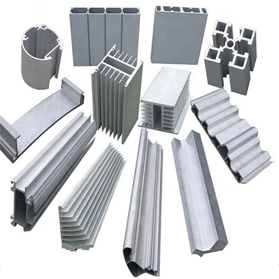 6063 6061 t5 t6 aluminum extrusion supply industrial aluminum extrusion profile custom extruded aluminum profiles manufacturer