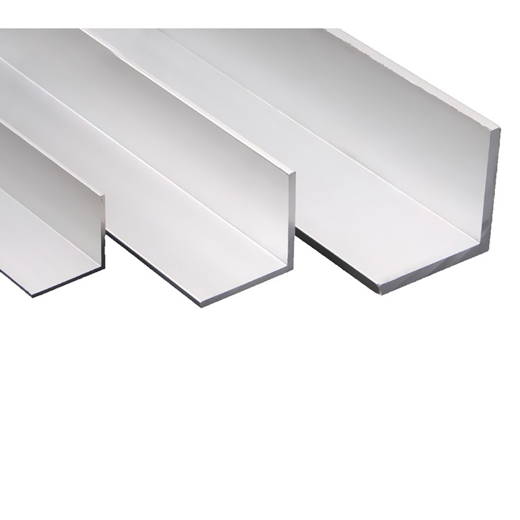 China Factory Customized Industrial  Material Aluminum Extrusion Aluminum Profiles Aluminum Angle Bar