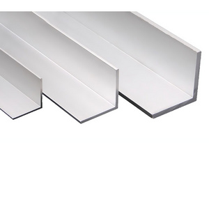 China Factory Customized Industrial  Material Aluminum Extrusion Aluminum Profiles Aluminum Angle Bar