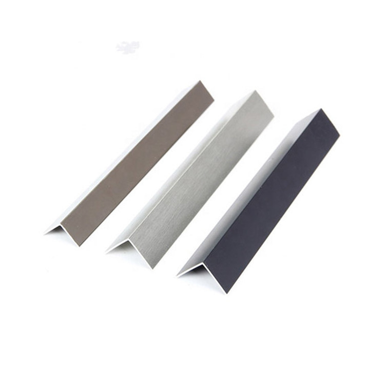 China Factory Customized Industrial  Material Aluminum Extrusion Aluminum Profiles Aluminum Angle Bar