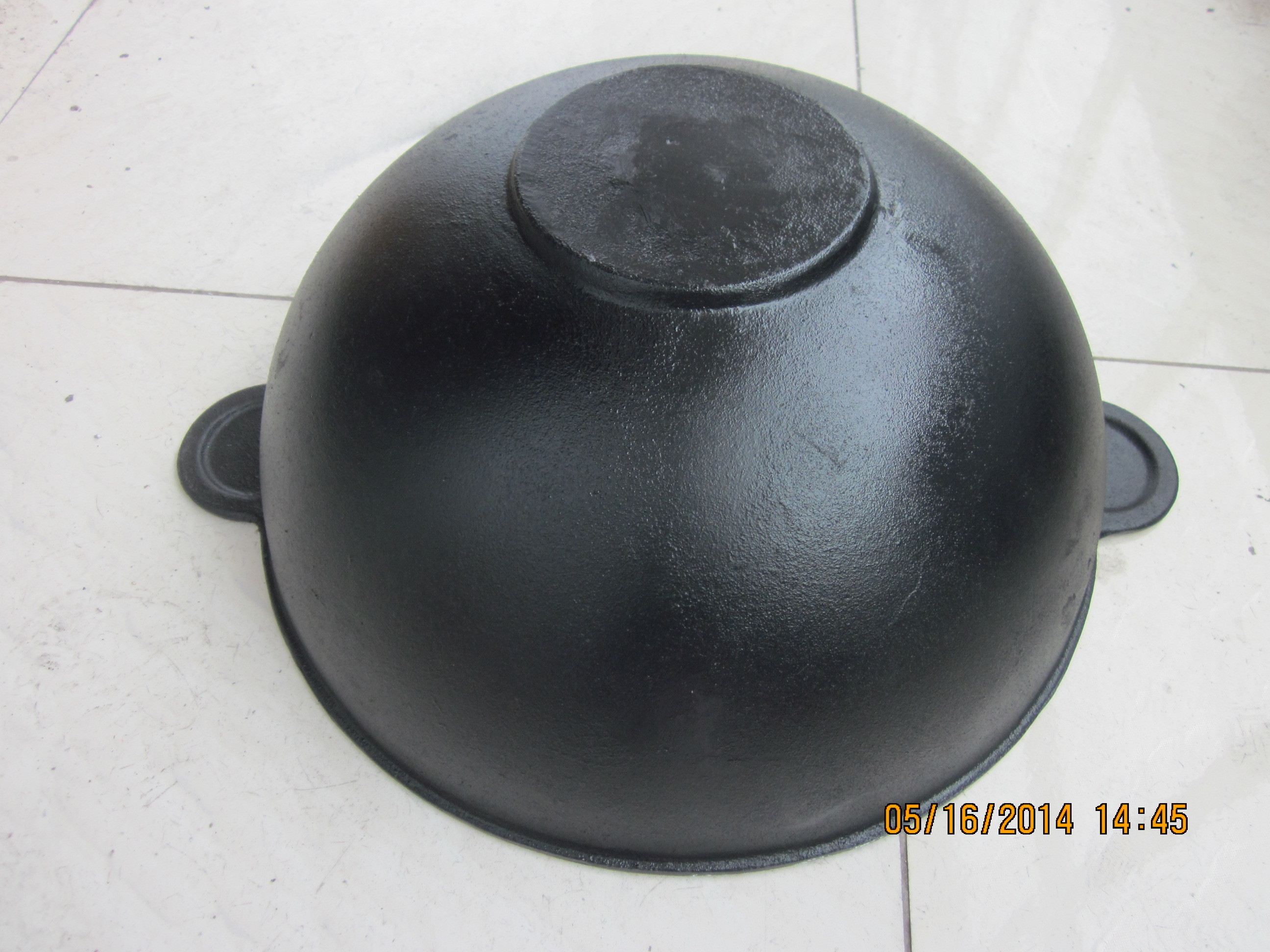 4.5L 9L 12L 15L 20L 50L  cast iron / cast aluminum  Russian cast iron Cauldron Kazan Cooking Oiled Camping Pot Popular in Russia