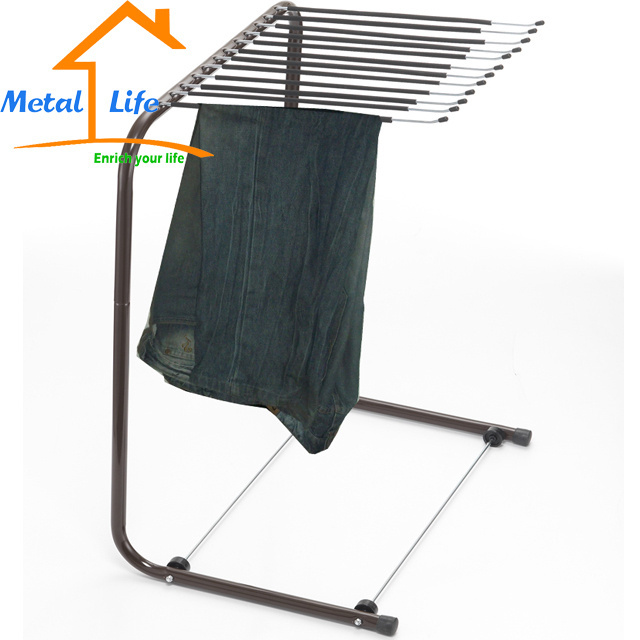 Made In Taiwan Top Sale Large Capacity Multifunctional Garment rack With Steel Tube And Wire Use For Home