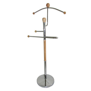 Factory Direct Sale Made In Taiwan China Home Furniture Space Saving Stable Metal Coat Rack Use For Bathroom