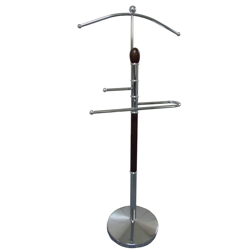 Factory Direct Sale Made In Taiwan China Home Furniture Space Saving Stable Metal Coat Rack Use For Bathroom