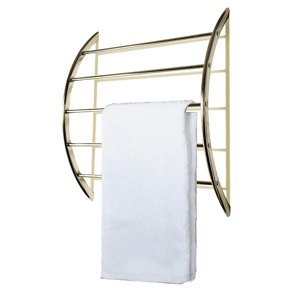 Made In Taiwan Top Quality Wall Mount Modern Style Hanging Useful Towel Rack Space Saving Rack