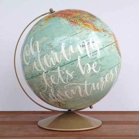 Globe aluminum airplane home decor globe best design globe