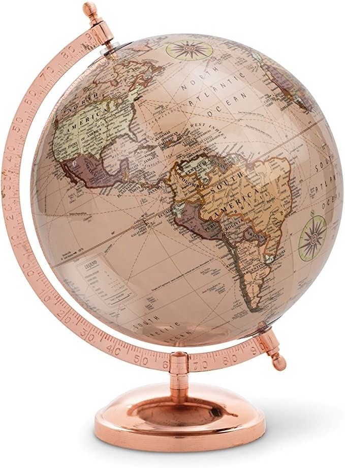 Globe aluminum airplane home decor globe best design globe