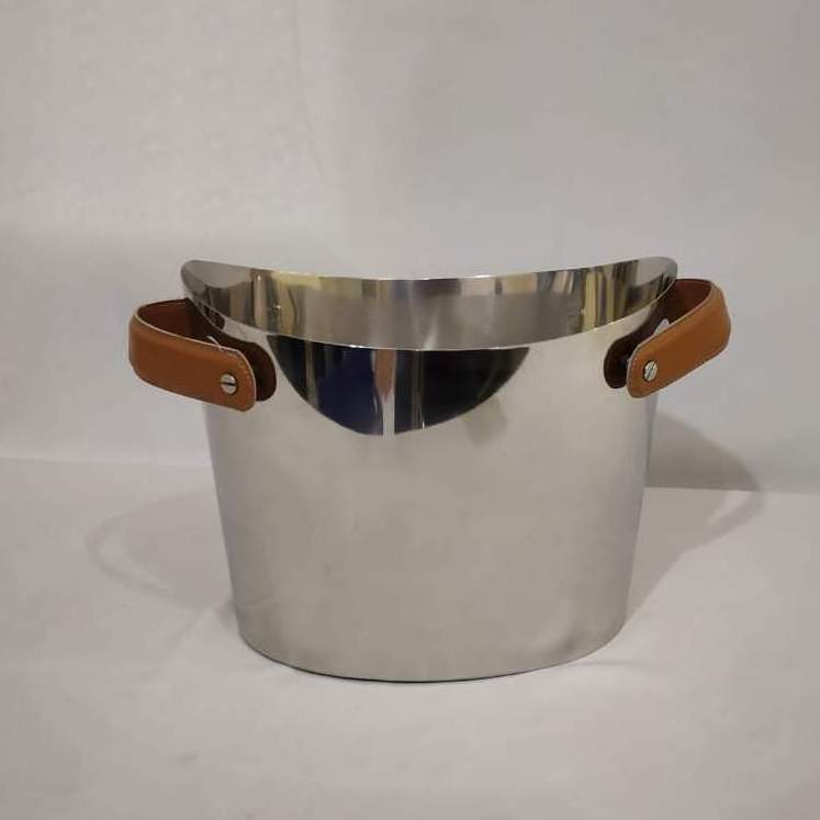 Stainless steel champagne bucket metal champagne bucket Metal wine bucket