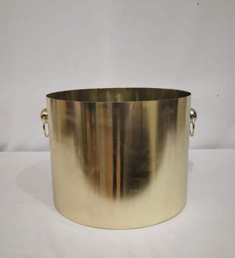 Stainless steel champagne bucket metal champagne bucket Metal wine bucket