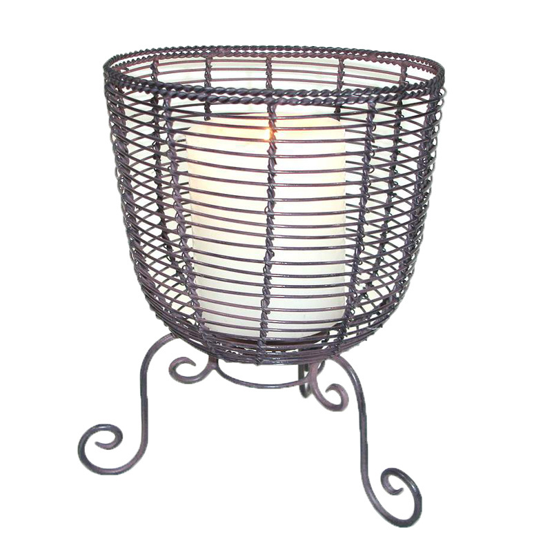 Solid Wire Decorative Candle Holder Iron Wire Mesh Candle Holders Sunflower Candle Holder Cheap Wholesale Direct Factory Votive