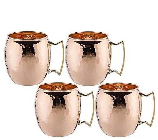 Restaurant Quantity Copper ware  Beer Mug Customized Great Selling Copper Vodka Cup and Classic Home Use Coffee Mug For