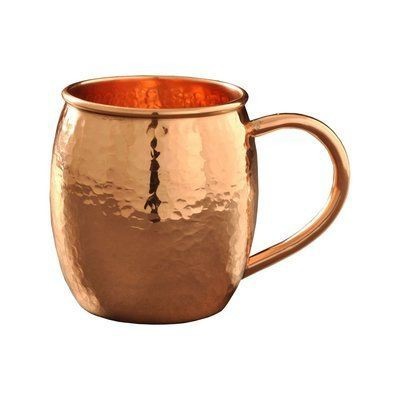 Restaurant Quantity Copper ware  Beer Mug Customized Great Selling Copper Vodka Cup and Classic Home Use Coffee Mug For