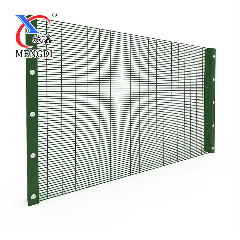 High Security Fence Clearview PVC coated  Galvanized Panels 358 Fence Prison Clear View Anti Climb Fence