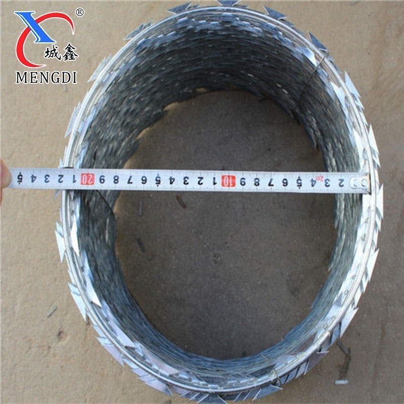 Auto machine making BTO-22 CBT-60 CBT-65 Galvanized concertina Razor barbed Wire