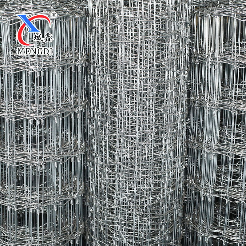 ECO FRIENDLY Galvanized Sheep Livestock Wire Mesh Rolls Security Farm/Horse Cattle Field Fence for Fixed Knot/Deer