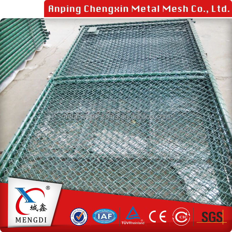 Football field PVC Coated or Galvanized Chain Link Fencing