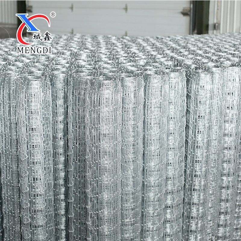 ECO FRIENDLY Galvanized Sheep Livestock Wire Mesh Rolls Security Farm/Horse Cattle Field Fence for Fixed Knot/Deer