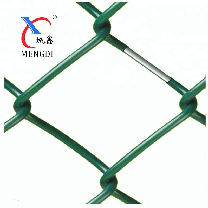 Wholesale Black/Falvanized Chain Link Fence Cyclone Wire Mesh Fencing Price for Sale