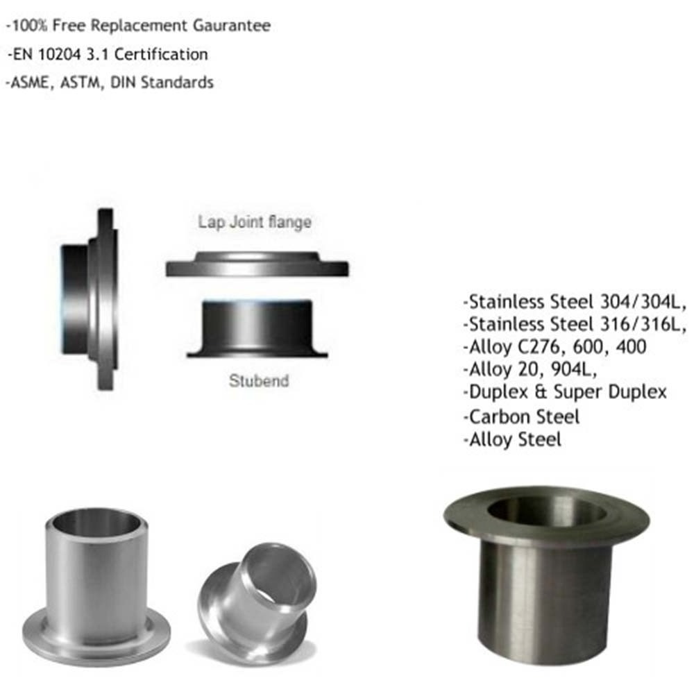 METAL Carbon Stainless Steel 304 316L Pipe Fitting Sanitary Weld Ferrule ISO SMS DIN Tri Clamp PTFE Ferrule