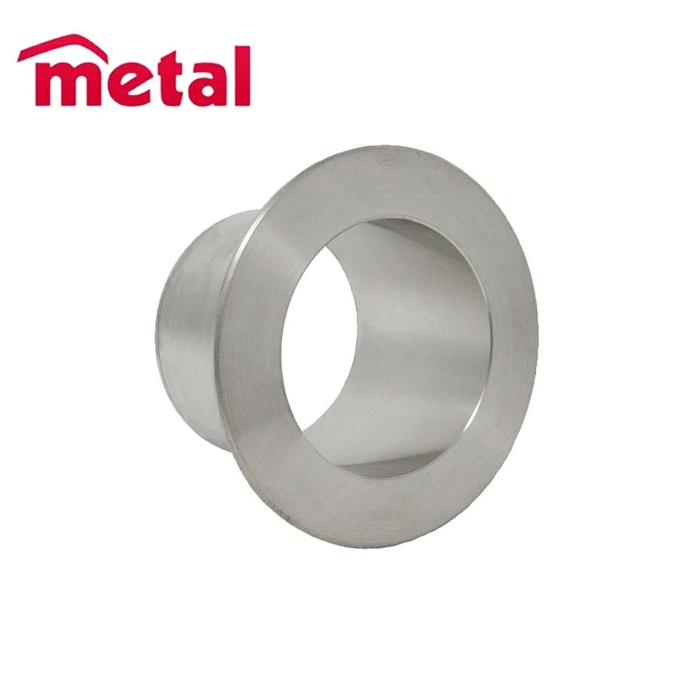 METAL Carbon Stainless Steel 304 316L Pipe Fitting Sanitary Weld Ferrule ISO SMS DIN Tri Clamp PTFE Ferrule