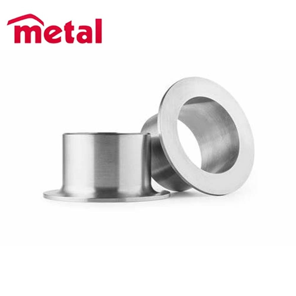 METAL Carbon Stainless Steel 304 316L Pipe Fitting Sanitary Weld Ferrule ISO SMS DIN Tri Clamp PTFE Ferrule