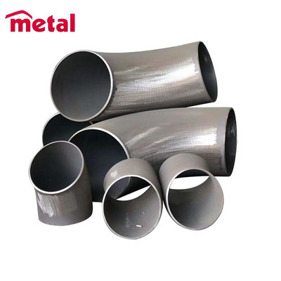 Metal Fitting 90 Degree Black Paint Seamless Stainless Steel Elbow Butt Stainless Welded Elbow Long Elbow Good Quality