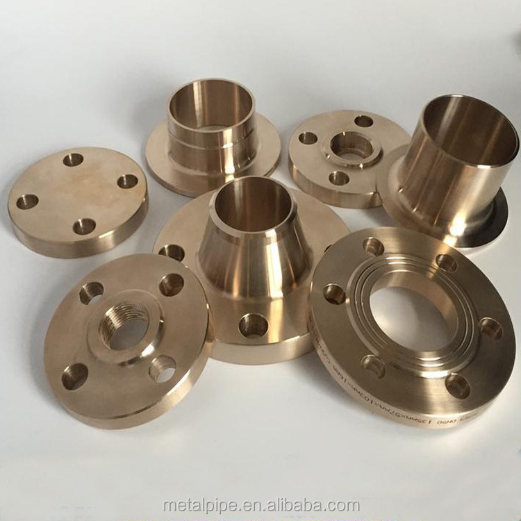 METAL Copper Nickel Cuni Flanges C71500 (70/30) A105 Raised Face Weld Neck Flange Factory Customized