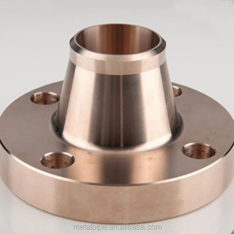 METAL Copper Nickel Cuni Flanges C71500 (70/30) A105 Raised Face Weld Neck Flange Factory Customized