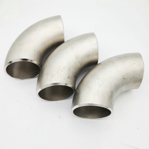 Stainless Steel Pipe Fittings 2507 Duplex Stainless Steel Seamless  3/4'' SCH10s 90 Degree Elbow