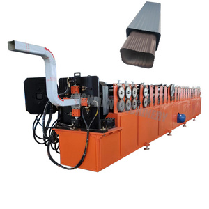 Full Automatic OEM ODM Gutter Making Machine For Sale Square Downspout Machine Roofing Gutter Making Machine