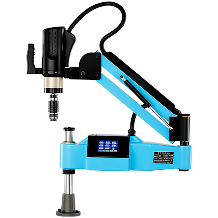 Automatic Servo Tapper Touch Screen Flexible Arm Drilling Threading Machine M3-M16 Universal Electric Tapping Machine