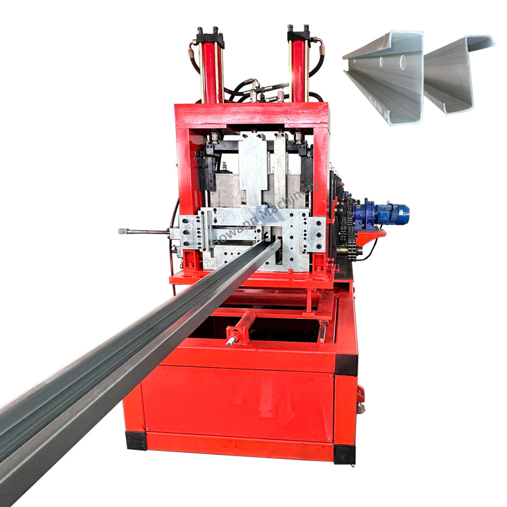 Cheaper C Z Purlin Forming Machine Steel Frame Steel C U Z W L Shape CZ Purlin Profile Channel Making Roll Forming Machine